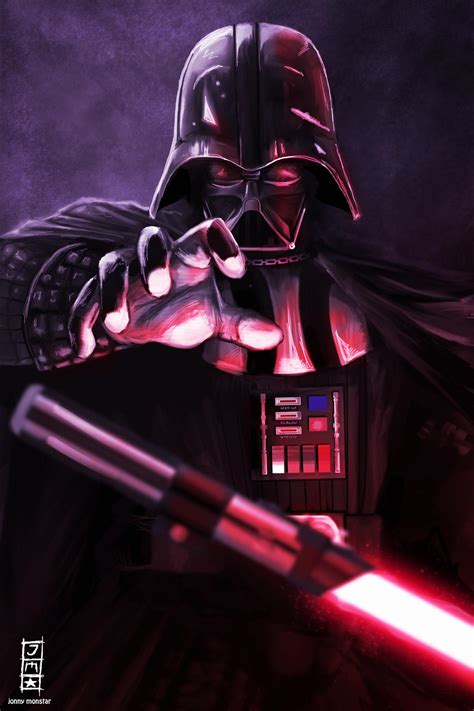 Darth Vader by jonnyMONSTAR on DeviantArt