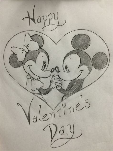 valentines day drawings Happy Valentines Day | Valentines day drawing ...