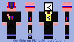 clockman halloween contest Minecraft Skin