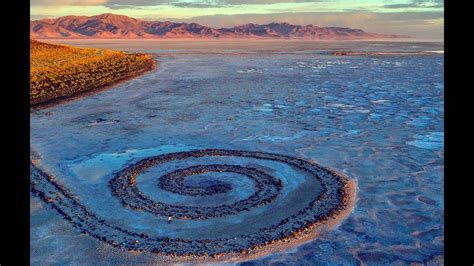 SPIRAL JETTY - Robert Smithson, 1970 - For Utah State Magazine | Robert ...