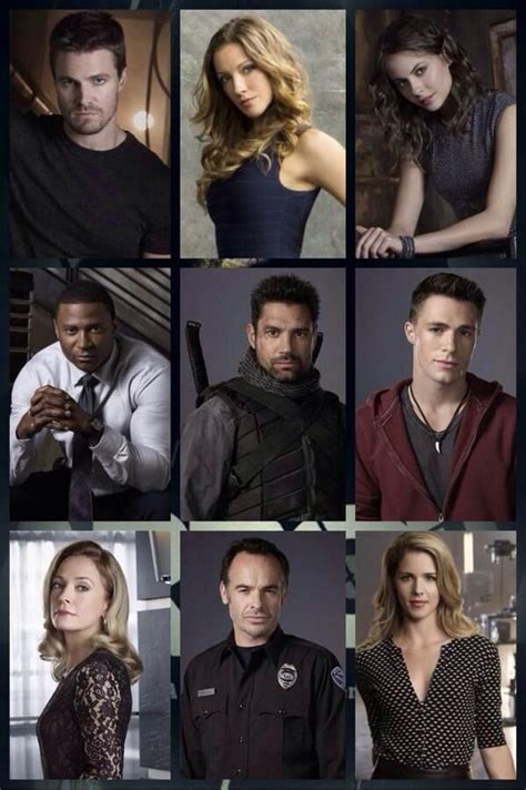 Arrow Cast Of Characters