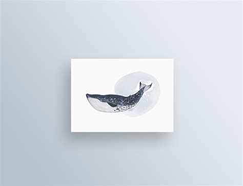 Blue whale on Behance