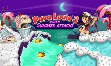 Papa Louie 3: When Sundaes Attack! | Screenshots | Flipline Studios