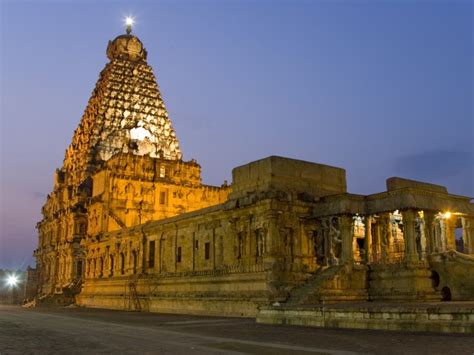 #Brihadeeswarar Temple, #Tanjavur ~ Evening Shot from the Prakarana ...