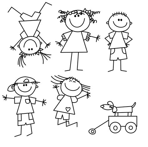 clipart child outline 10 free Cliparts | Download images on Clipground 2024