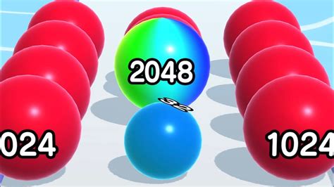 BALL RUN 2048 GAME ⚽️ - All Levels Gameplay Walkthrough Android, iOS v ...