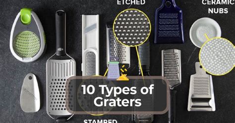 10 Types of Graters | Popular Grater Types