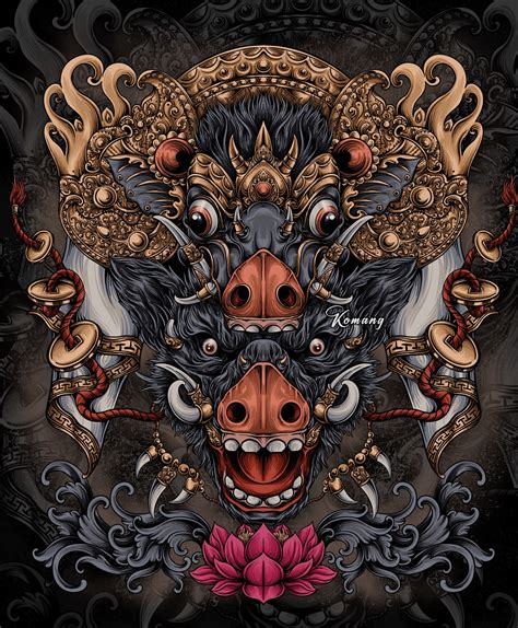 ArtStation - Barong Bali ( history )