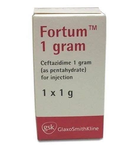 Lyophilized Powder Fortum Ceftazidime Injection, For Hospital ...