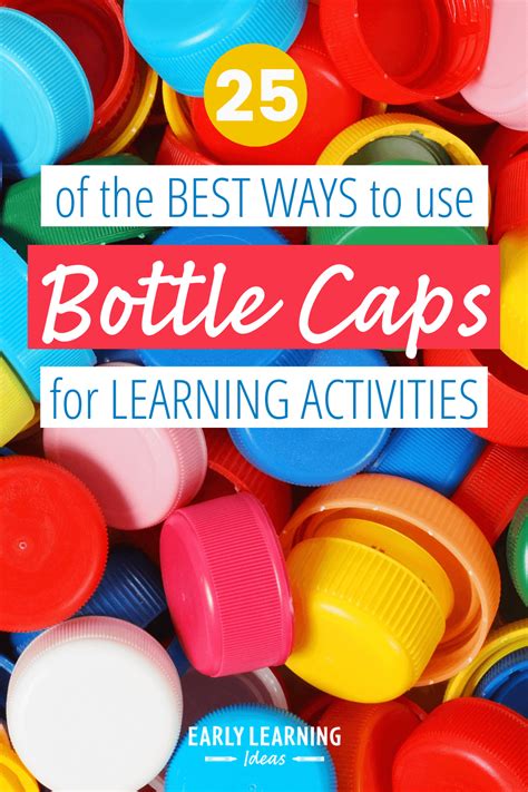 25 of the Best Ideas for Using Plastic Bottle Caps in Learning