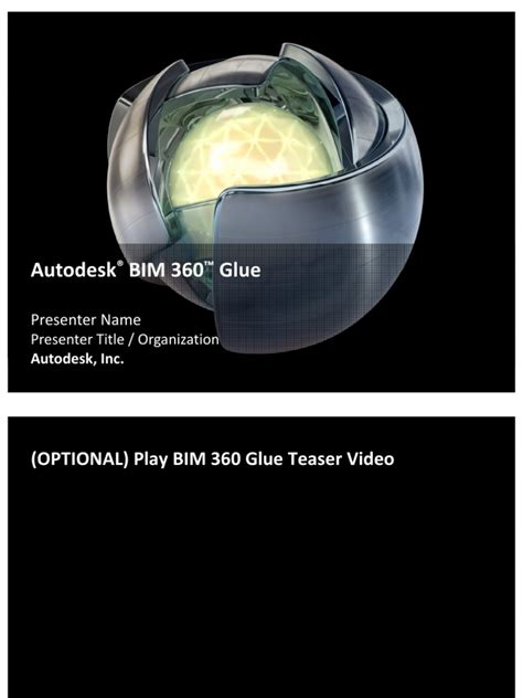 BIM 360 Glue Overview Presentation 10-5-12 Final | Building Information ...