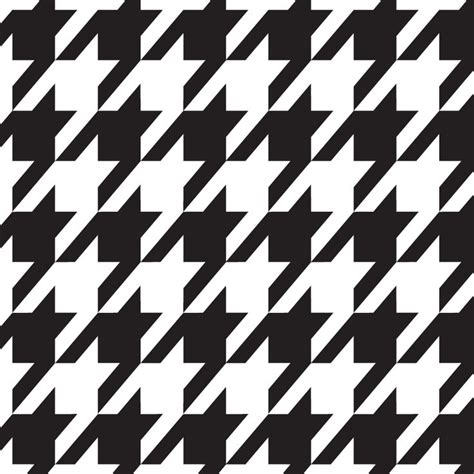 HOUNDSTOOTH in 2023 | Stencil patterns, Print patterns, Houndstooth pattern