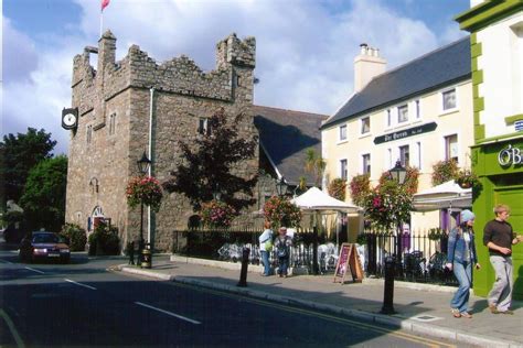 Dalkey Castle, dating from the 15th century, and now the home of the ...