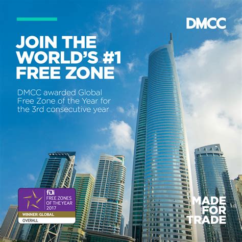 Dubai's DMCC Awarded 'Global Free Zone of the Year' 3 Years in a Row