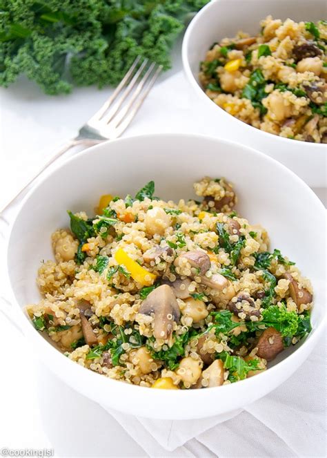 quinoa kale bowl