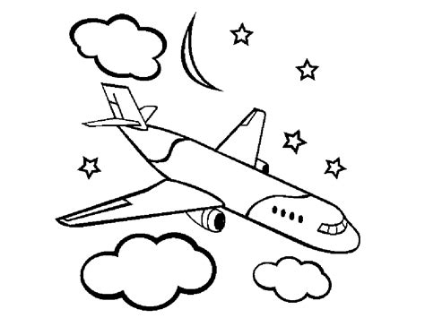 Set of 40 40 Airplane/Aeroplane Kids Coloring Instant Download ...