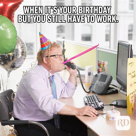 funny happy birthday memes for coworkers Coworker birthdays bummer ...