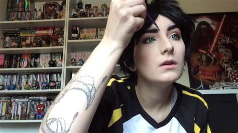 Haikyuu!! Akaashi Keiji Cosplay Makeup Tutorial - YouTube