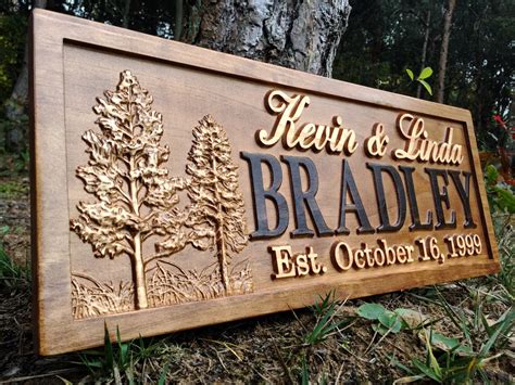 Rustic Wedding Signs Wood Wall Art Personalized Couples Gift