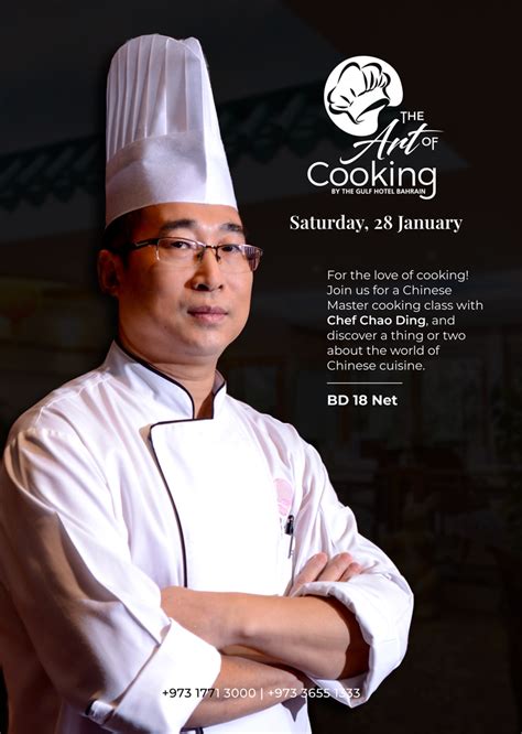 Art of Cooking with Chef Chao Ding | Gulf Hotel Bahrain