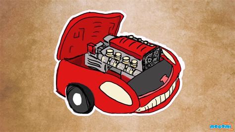 How does a Car Engine Work? (With Narration) | Mocomi Kids - YouTube