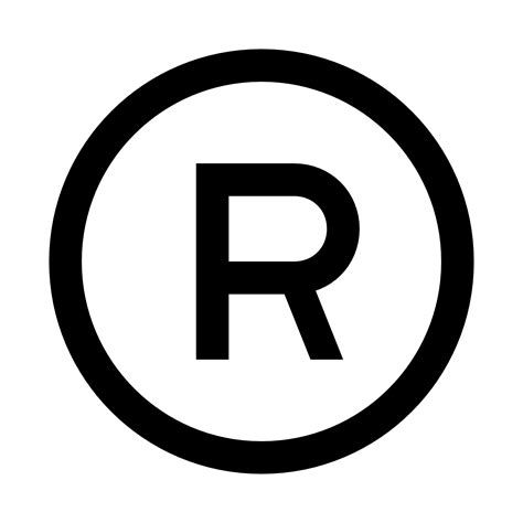 Copyright R Symbol (Registered Trademark) PNG Transparent Images | PNG All