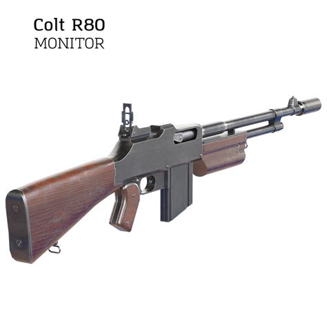 ArtStation - Colt Monitor R80 Rifle