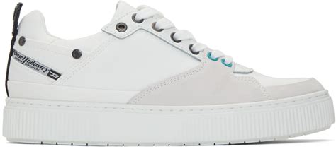 Diesel: White S-Danny Sneakers | SSENSE