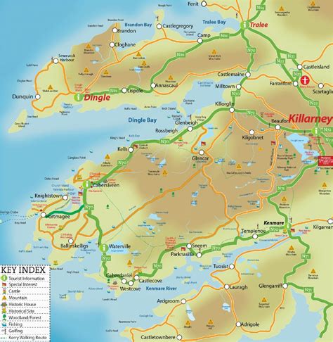 Map Of Killarney Ireland | secretmuseum