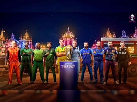 ICC unveils poster for ODI World Cup 2023 | Cricket News - News9live