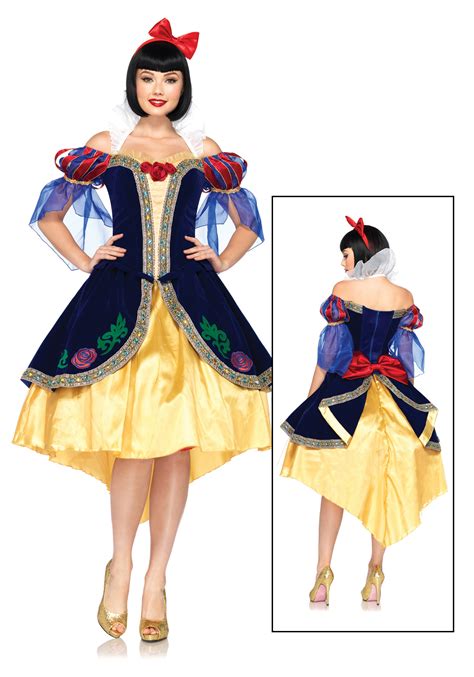 Women's Disney Deluxe Snow White Costume - Halloween Costume Ideas 2023