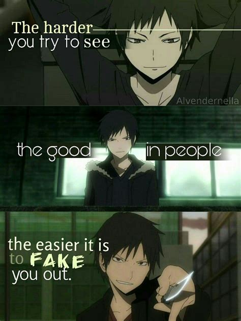 #quote Izaya Orihara⭐⭐ | Anime quotes inspirational, Anime love quotes ...