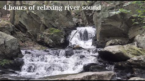 Relaxing river sounds (4 hours) - YouTube