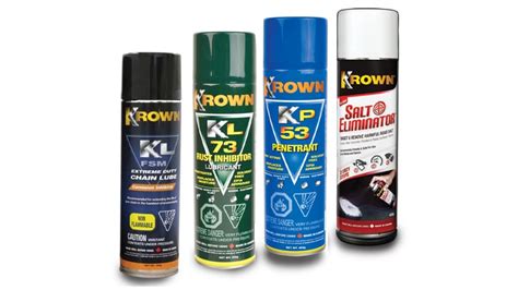 Krown Corrosion Protection and Cleaning Products