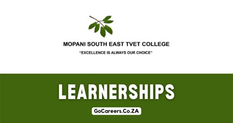 Mopani TVET College Learnership 2022 | GoCareers