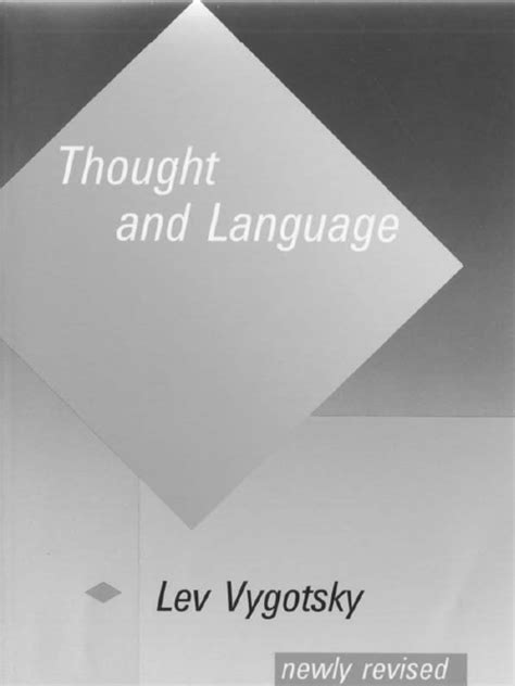 Lev S. Vygotsky - Thought and Language - Revised Edition - The MIT ...