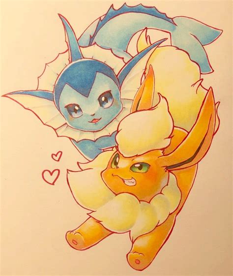 Vaporeon x Flareon in 2021 | Pokemon flareon, Pokemon, Pretty and cute