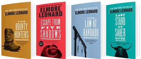 The List of Elmore Leonard Books - Western Writing