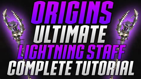 *NEW* Origins- Upgrading The Ultimate Lightning Staff Complete Tutorial ...