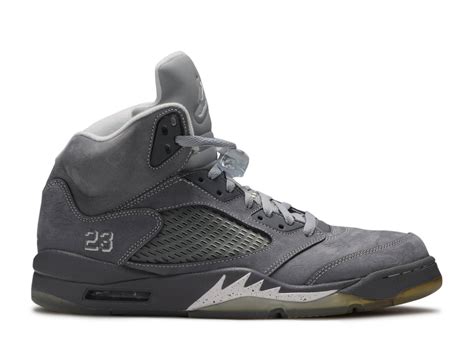 air jordan 5 retro "wolf grey" - light graphite/white-wolf grey ...