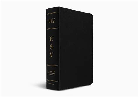 Crossway ESV Study Bible (Genuine Leather, Black) | EvangelicalBible.com