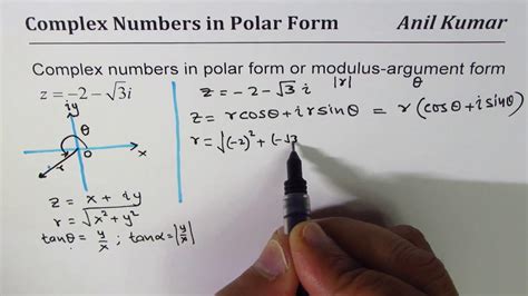 How To Write Complex Numbers In Polar