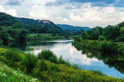 Vistula river in Poland stock photo. Image of dwarf - 271444978