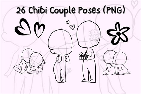 Pose Đôi Đẹp Mắt cute chibi couple poses Hình ảnh pose đôi mới nhất và ...