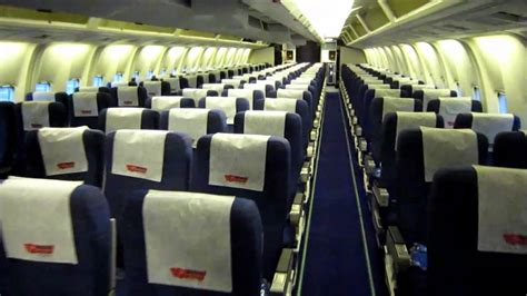 Boeing 767-300 interior - YouTube