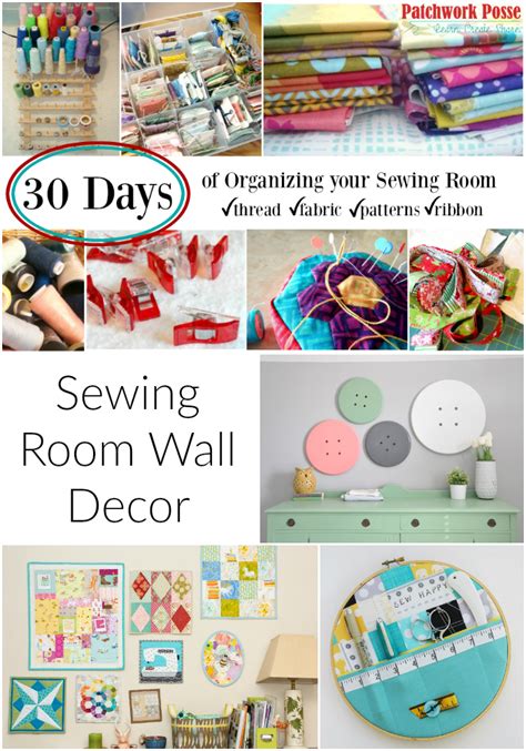 Sewing Room Wall Decor - Patchwork Posse