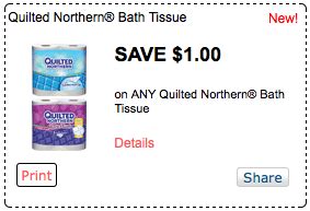 Quilted Northern Coupon - $1.00 off ANY Quilted Northern Bath Tissue ...