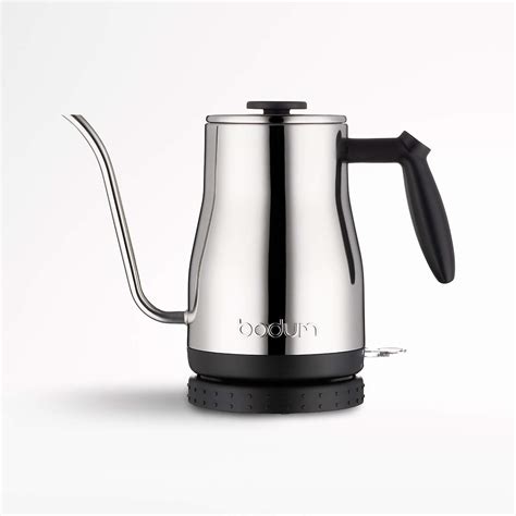 Bodum Bistro Gooseneck Electric Tea Kettle + Reviews | Crate & Barrel