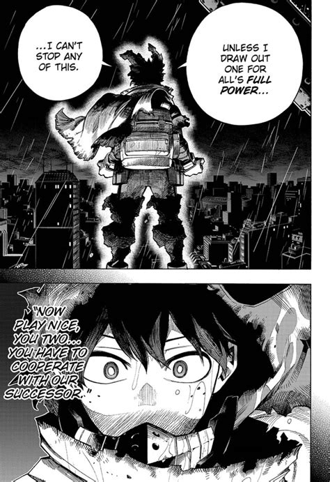 My Hero Academia Manga Panels Deku