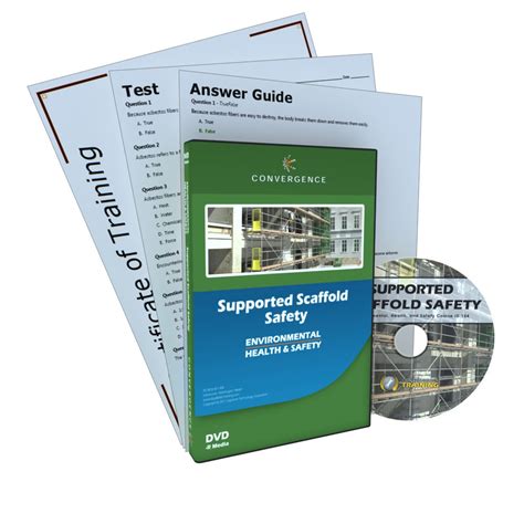 General Safety Training DVD: Supported Scaffold Safety